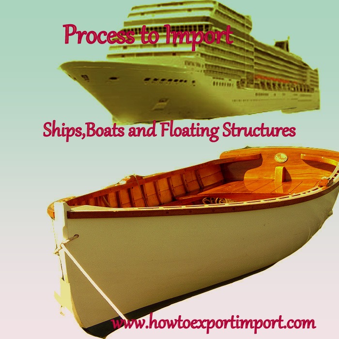 Indian Tariff Code for BOATS,SHIPS FLOATING STRUCTURES